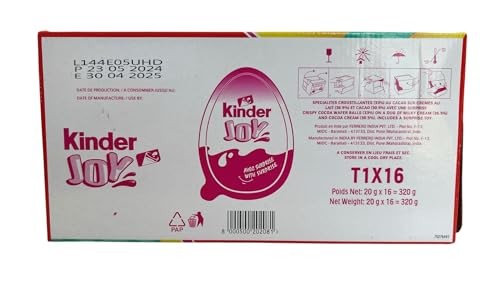 KINDER JOY GIRL V.W.T 20G