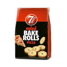[15201360655738 / 5201360655731] 7DAYS BAKE ROLLS MINI PIZZA 150G