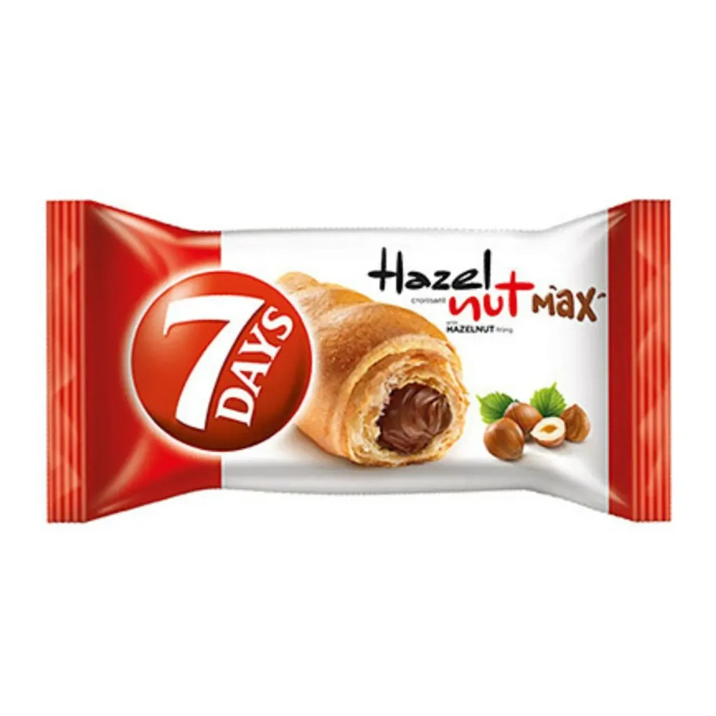 7DAYS CROISSANT HAZELNUT MAX 92G