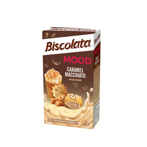 BISCOLATA MOOD CARAMEL MACHIATO 40G