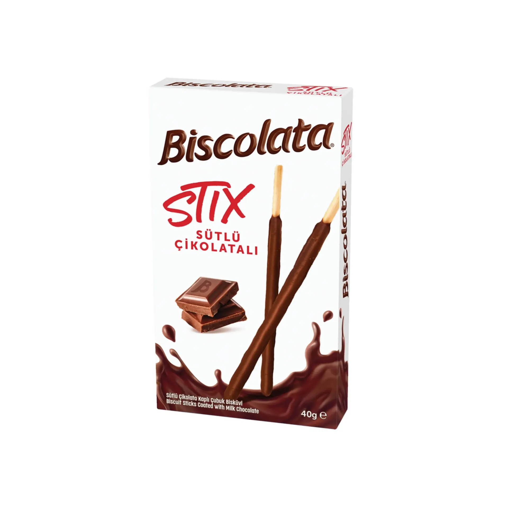 BISCOLATA STIX 40G
