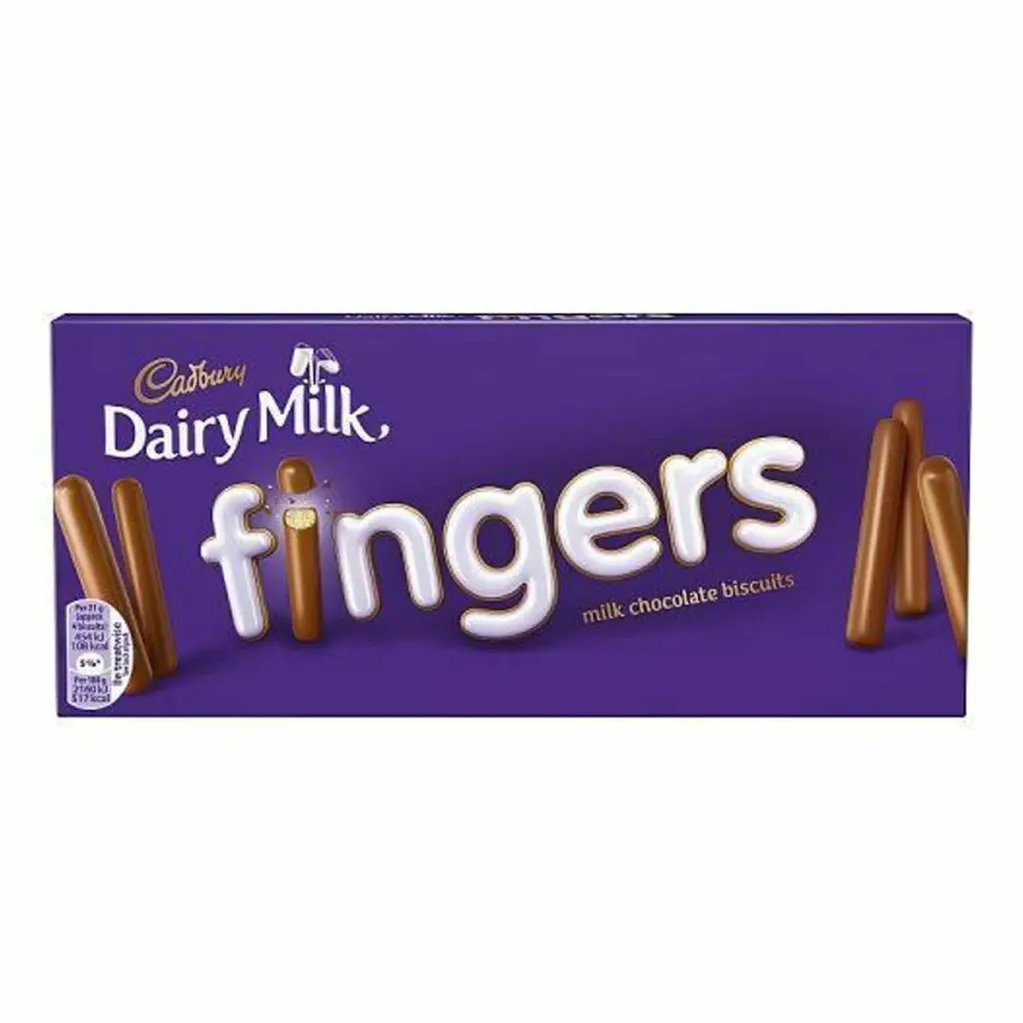CADBURY FINGERS  114GR