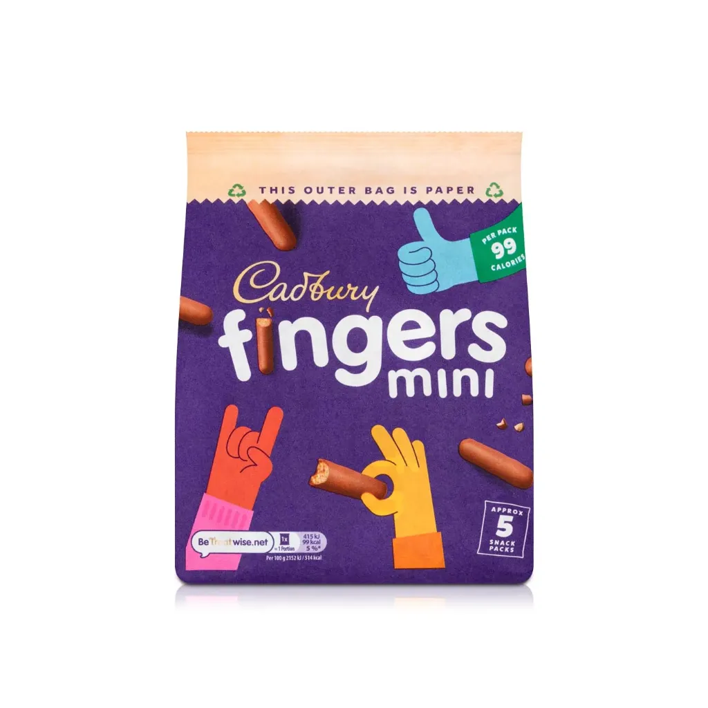 CADBURY MINI FINGERS 96G