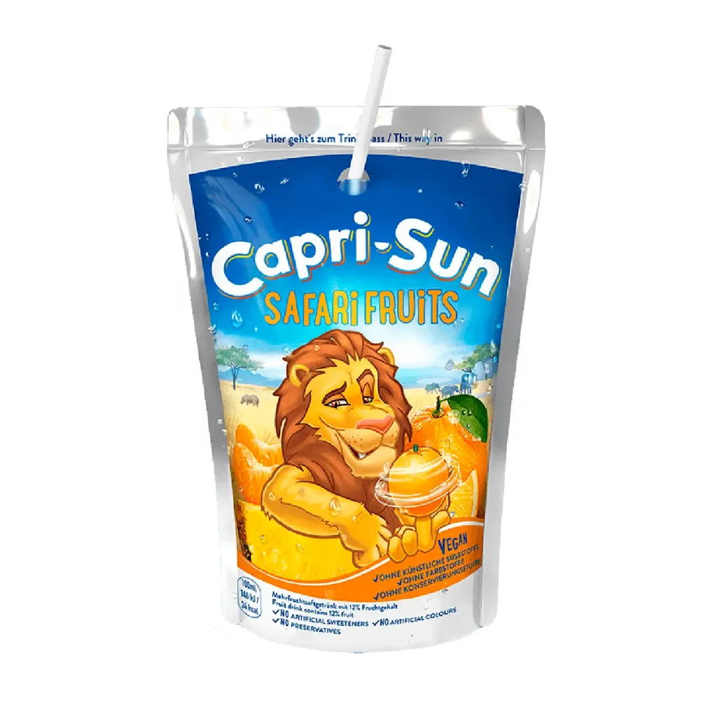 [4000177172803 / 4000177407608] CAPRI - SUN SAFARI FRUITS 200ML