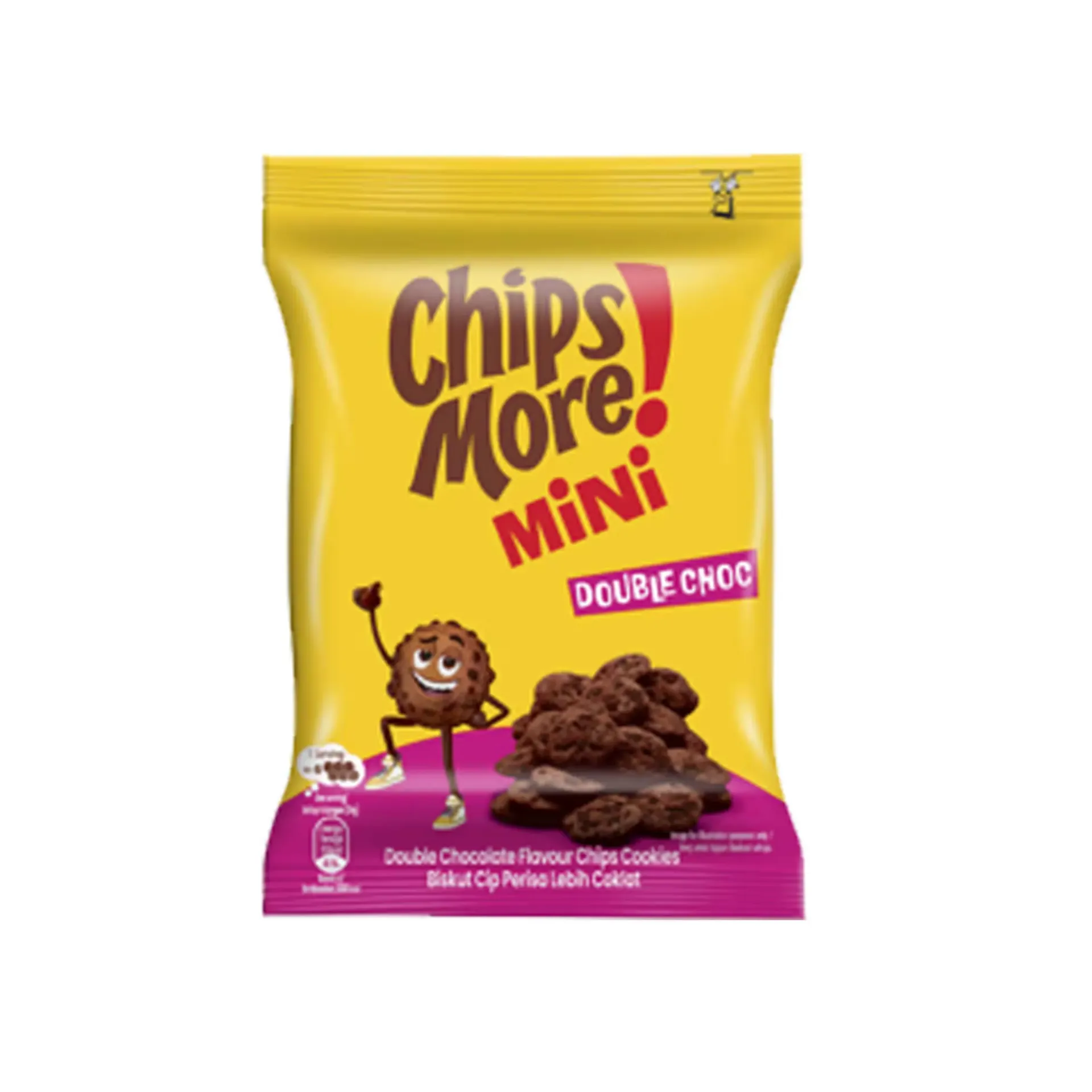 [27622210630111 / 7622210630100] CHIPS MORE MINI DOUBLE CHOCO 72G