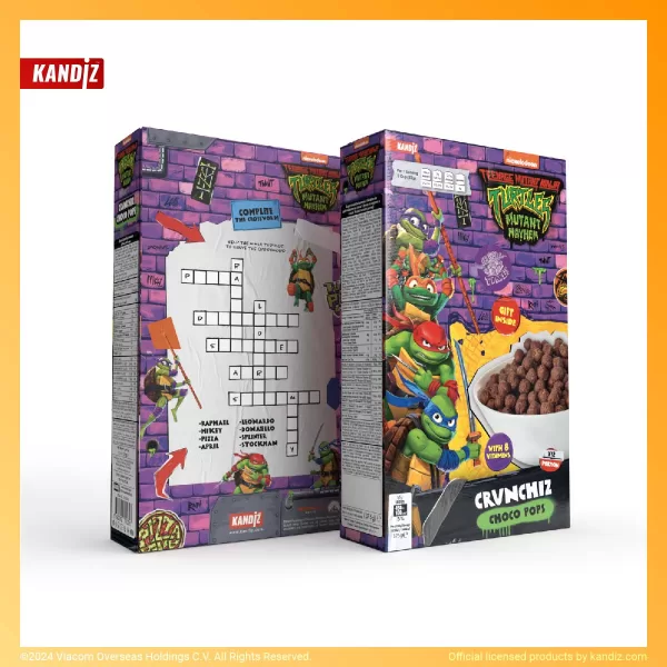 CORNEFLEX CRUNCHIZ CHOCO POPS TURTLES 375G