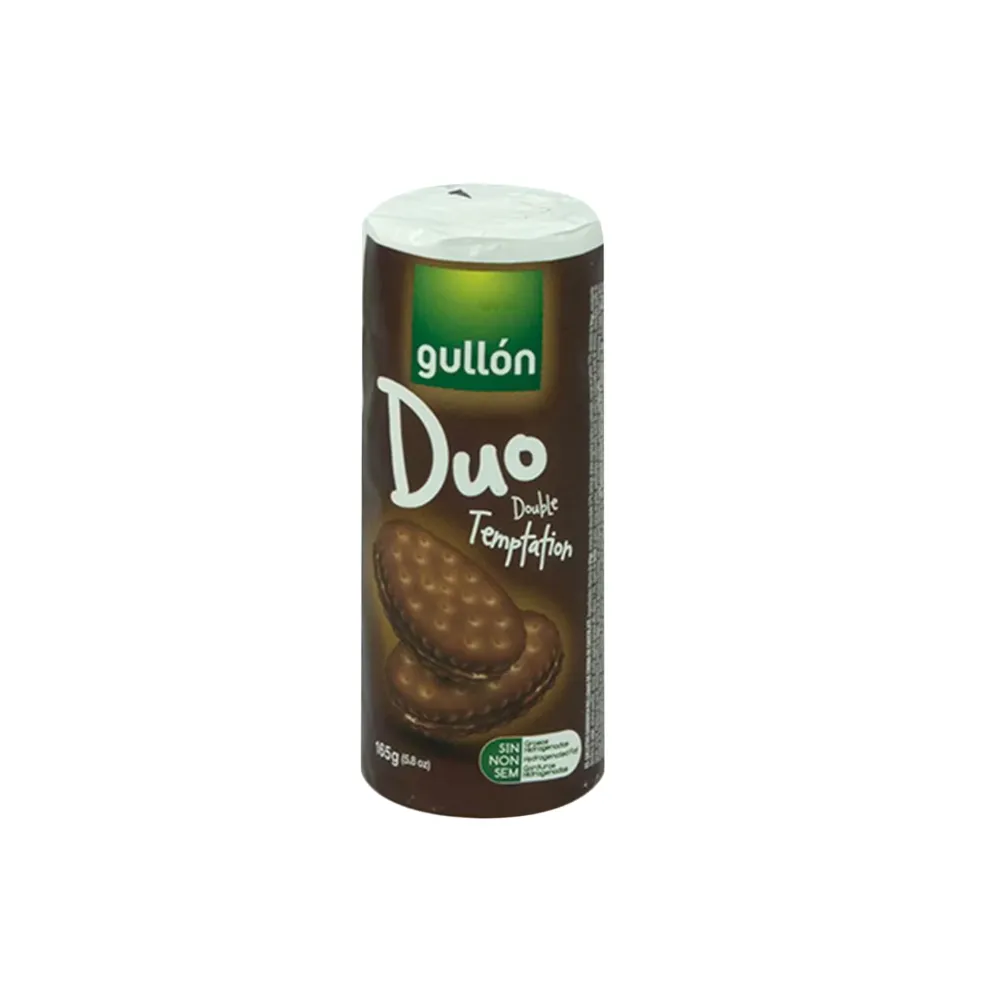 [18410376048237 / 8410376048230] DUO GULLON DOUBLE CHOCO 165G