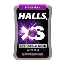 HALLS XS  BLUEBERRY SF 12G