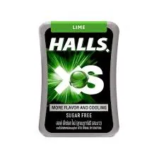 [8850338009501 / 8850338009440] HALLS XS LIME SF 12G