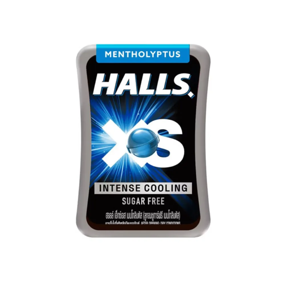 [8850338009563 / 8850338009471] HALLS XS MENTHOLYPTUS SF 12G