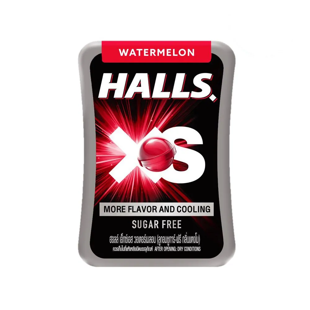 [8850338009518 / 8850338009839] HALLS XS WATERMELON SF 12G