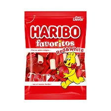 HARIBO RED AND WHITE