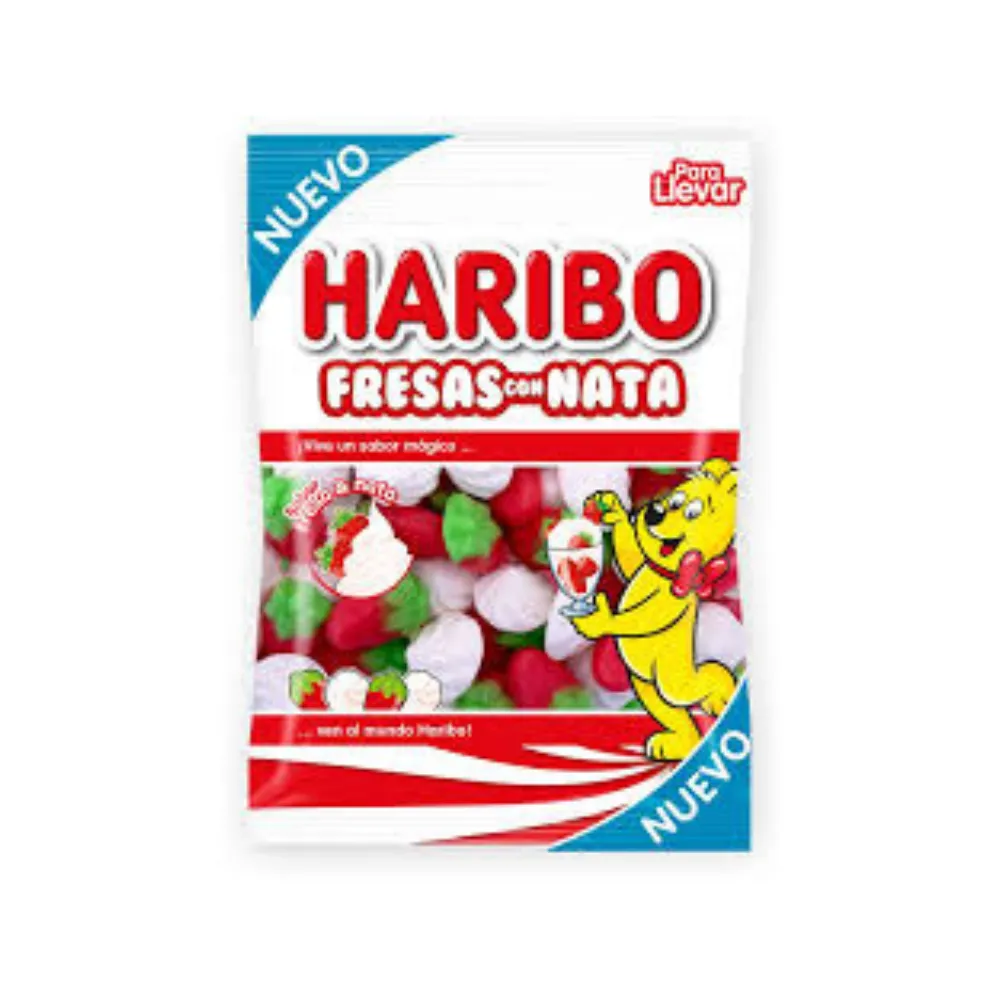 HARIBO STRAWBERRY AND CREAM 100G