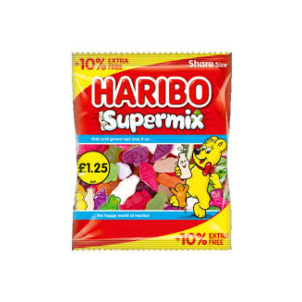 [5012035998240 / 5012035998387] HARIBO SUPERMIX 154G