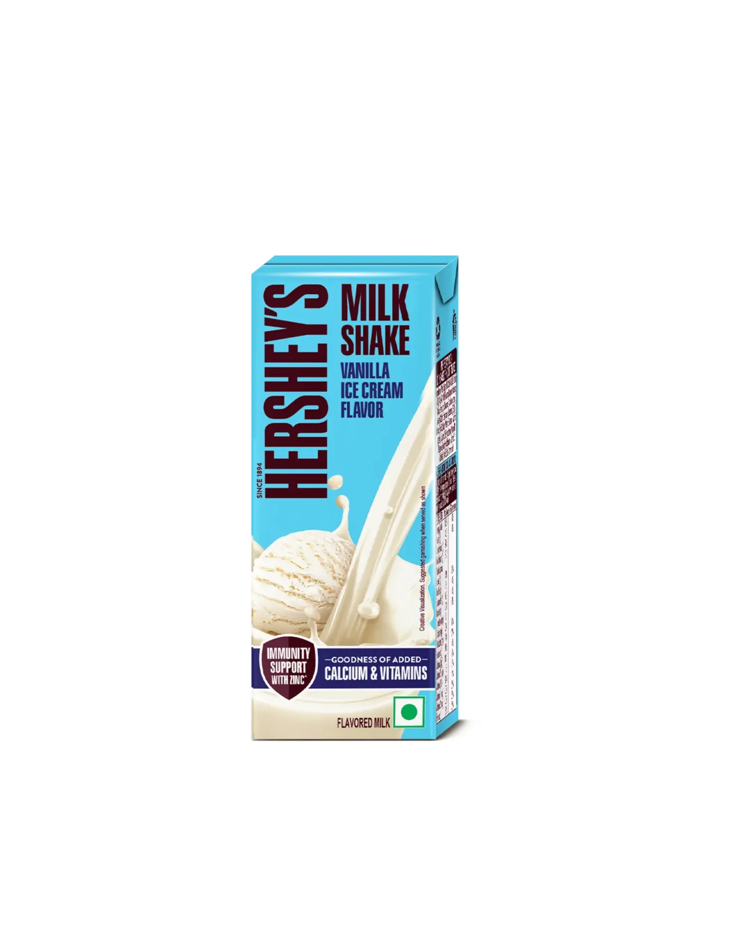 HERSHEY MILK SHAKE VANILLA 180ML