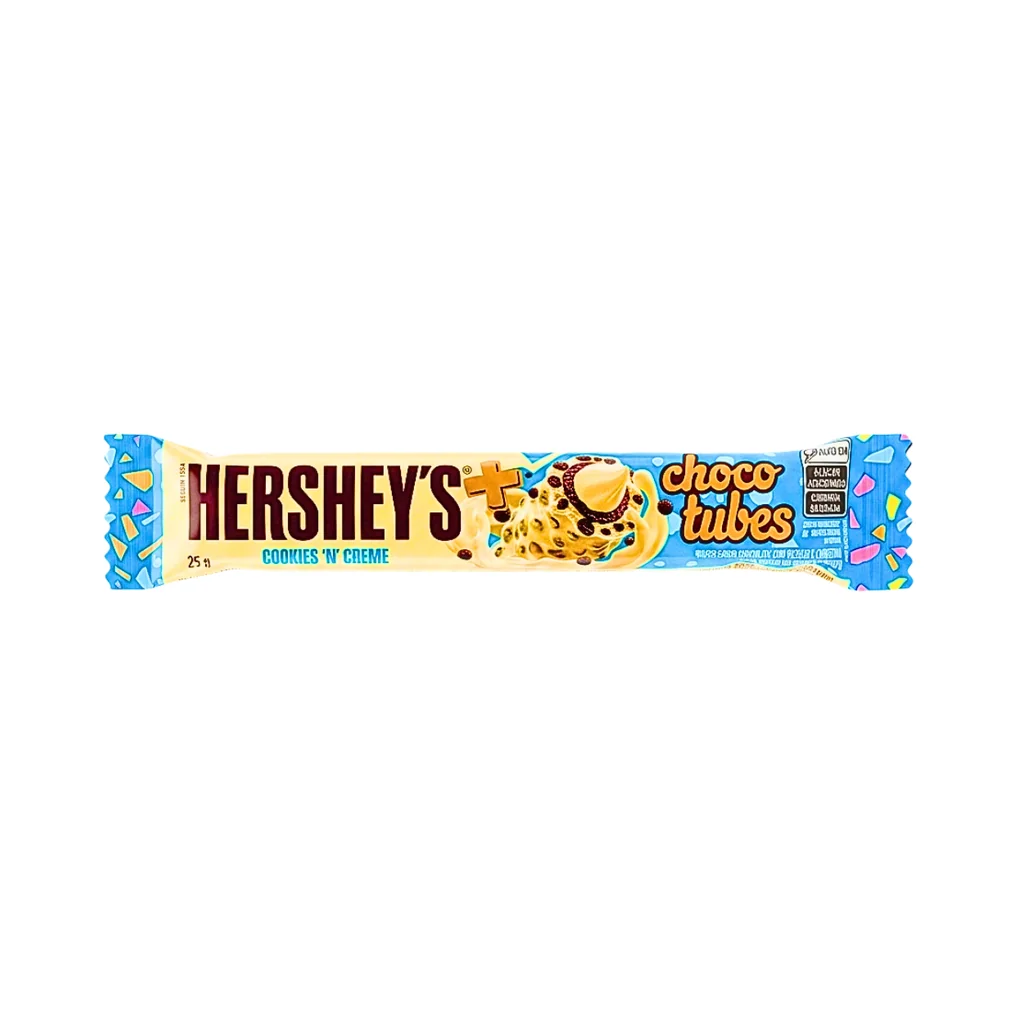 HERSHEYS CHOCO TUBE COOKIES 21G