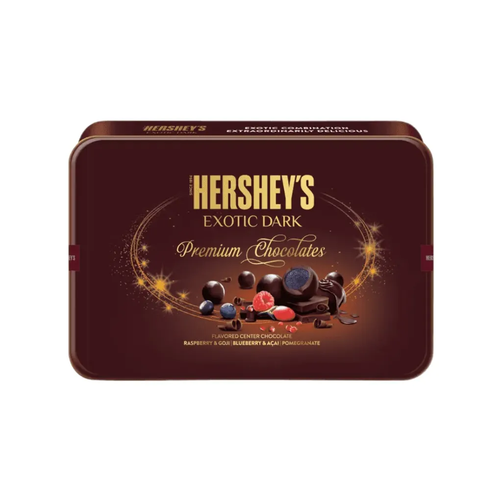 HERSHEY'S EXOTIC DARK FESTIVE MOMENTS 174G