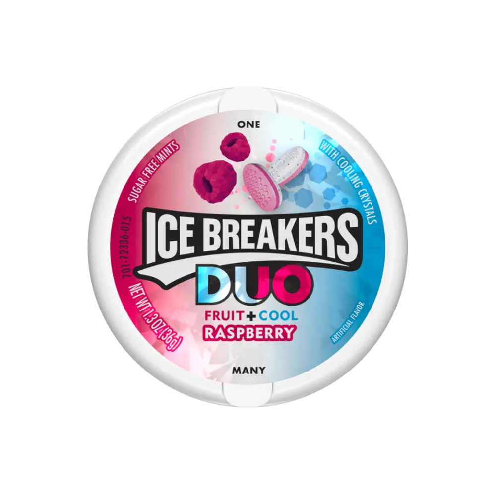 ICE BREAKERS DUO RASPBERRY 36G