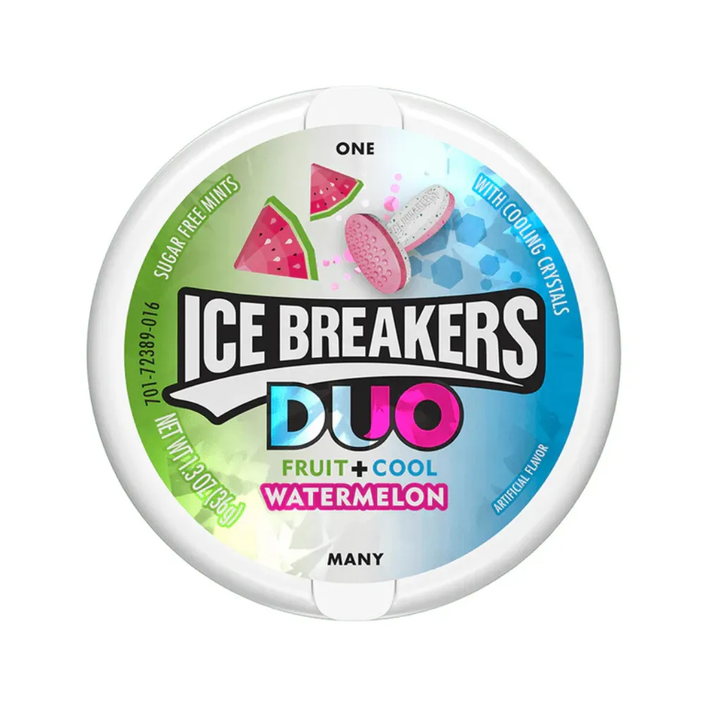 [034000723898 / 3421105] ICE BREAKERS DUO WATERMELON 36G