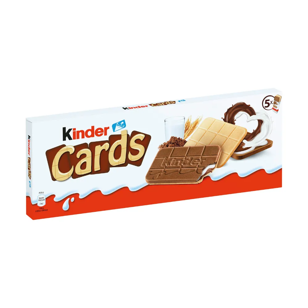 [0108000500269183 /8000500269169] KINDER CARDS PCK 5  128G