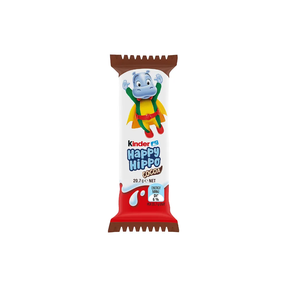 [8000500423592 / 8000500423585] KINDER HAPPY HIPPO CHOCOLATE 20.7G