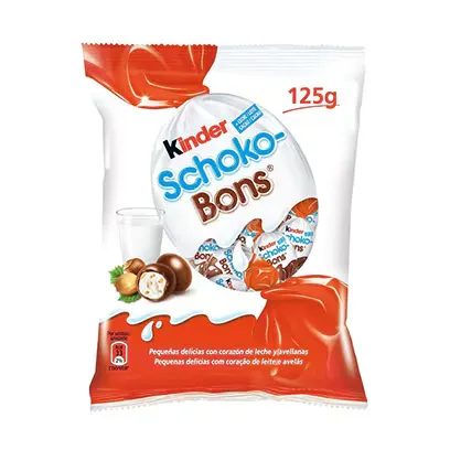 [5413548280387 / 5413548280189] KINDER SCHOKOBONS 125G