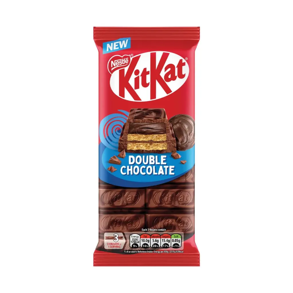 [3800020496817 / 3800020401484] KITKAT BLOCK DOUBLE CHOCOLATE 99G