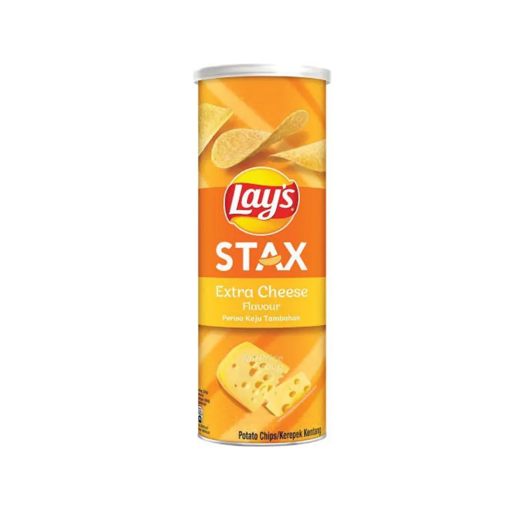 [19556174806477 / 9556174816554] LAYS STAX EXTRA CHEESE 135G