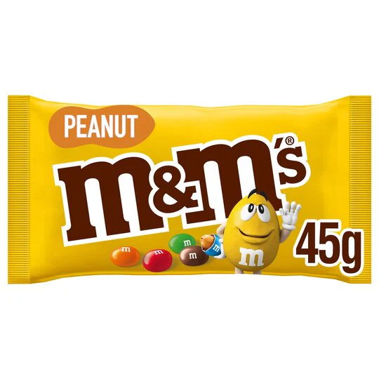M AND M PEANUTS 45G