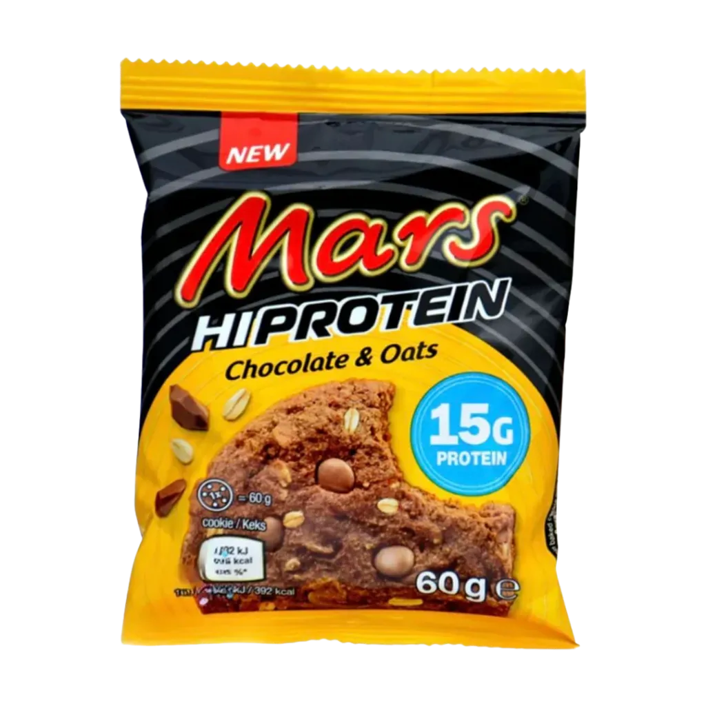 [05056357912690 / 5056357912683] MARS HI PROTEIN CHOC & CARAMEL COOKIES 60G