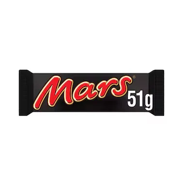 MARS CHOCOLATE BAR 51G