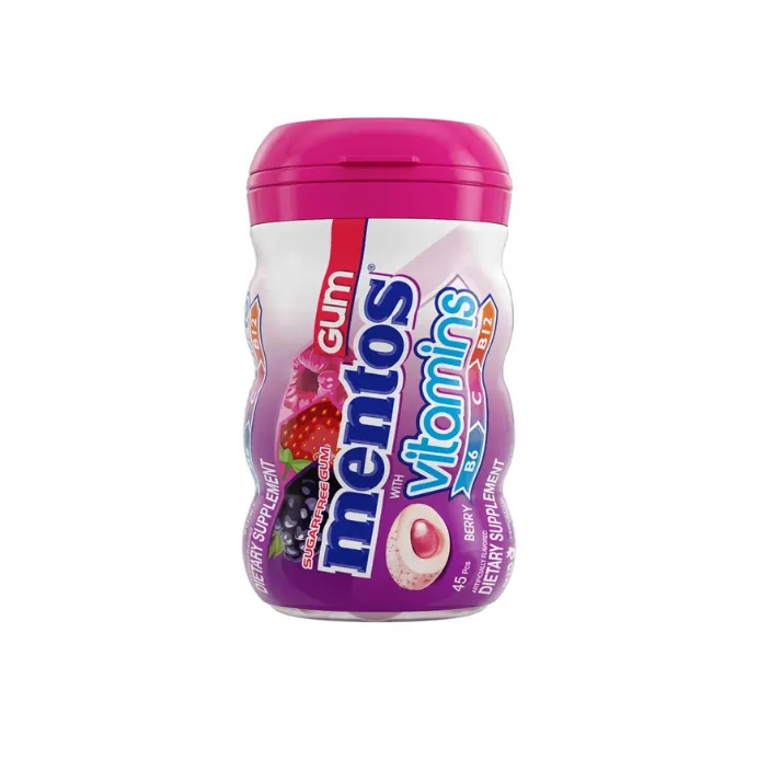 [8003440924631 / 80848233] MENTOS VITAMINS BERRY WITH FOREST FRUIT SUGAR FREE 50G