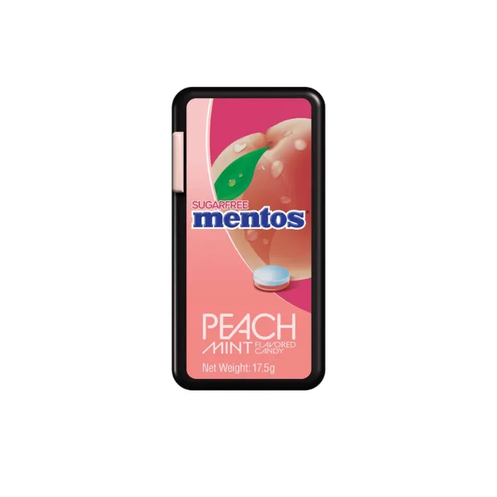 MENTOS PEACH SUGAR FREE 17.5G