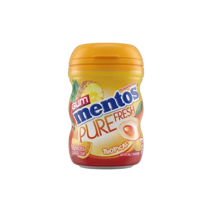 [8003440991084 / 80967118] MENTOS TROPICAL SUGAR FREE 60G
