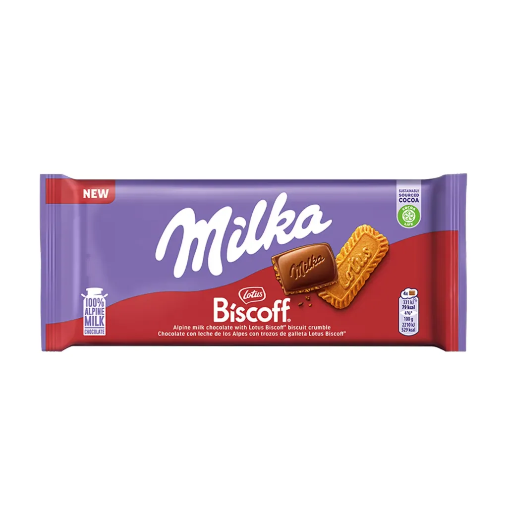MILKA LOTUS BISCOFF 90G
