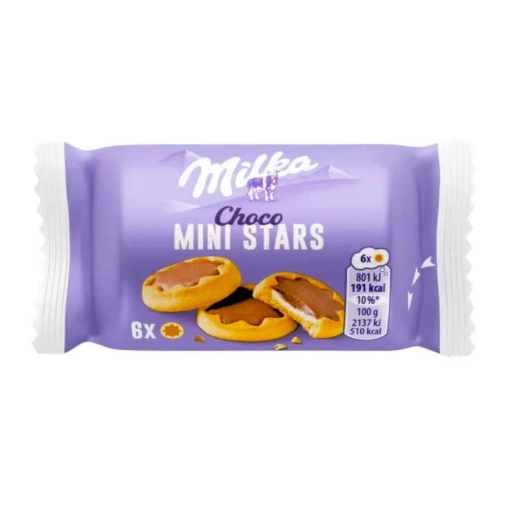 [7622300441685 /  7622300441692] MILKA CHOCO MINIS STARS 37G