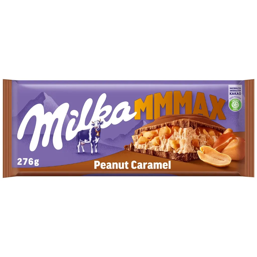 MILKA NMAX PEANUT CARAMEL 276G