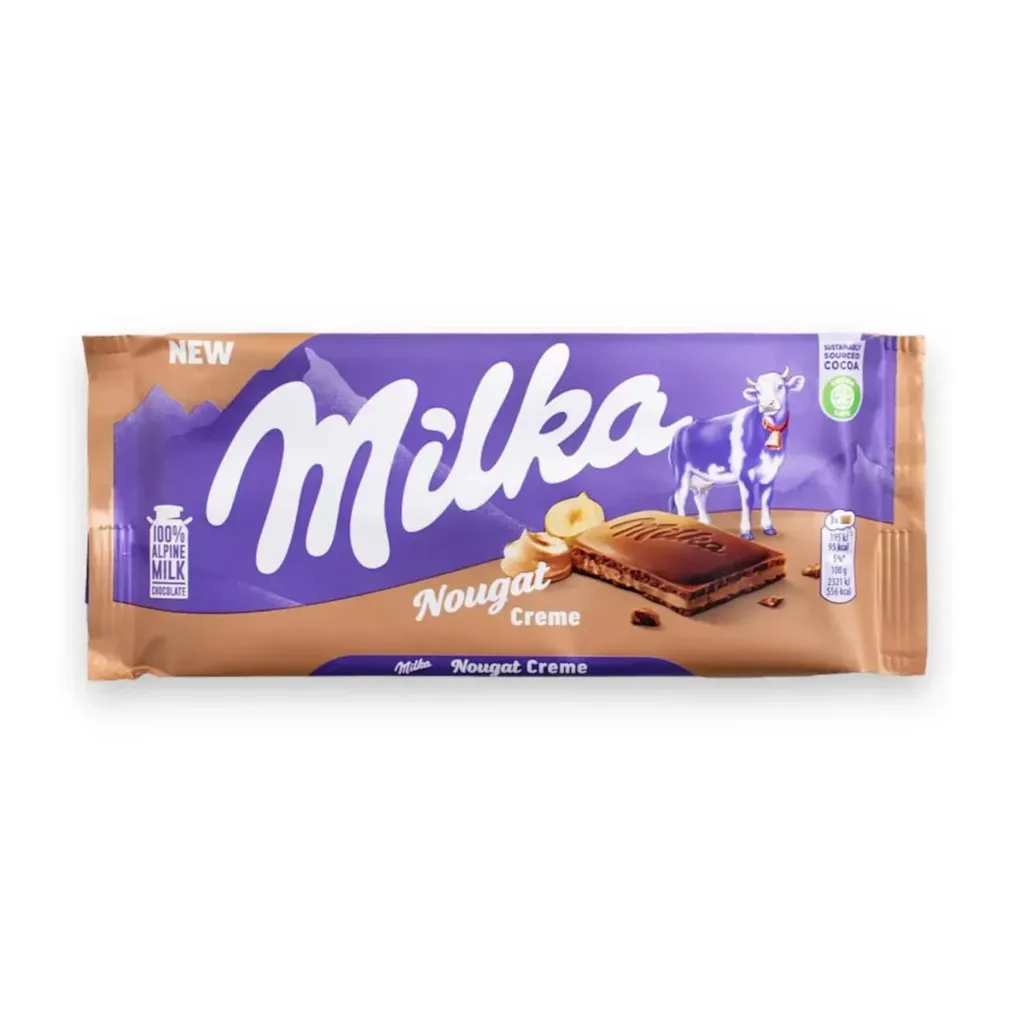 MILKA NOUGAT CREME 85G