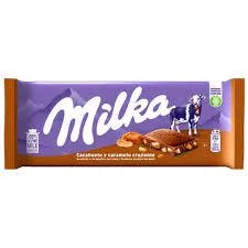 MILKA PEANUT CARAMEL 90G