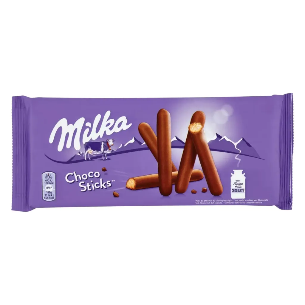 MILKA STICKS 112G