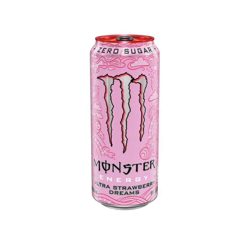 [5056784918234 / 5056784918227] MONSTER  ULTRA STRAWBERRY ZERO SUGAR 500ML
