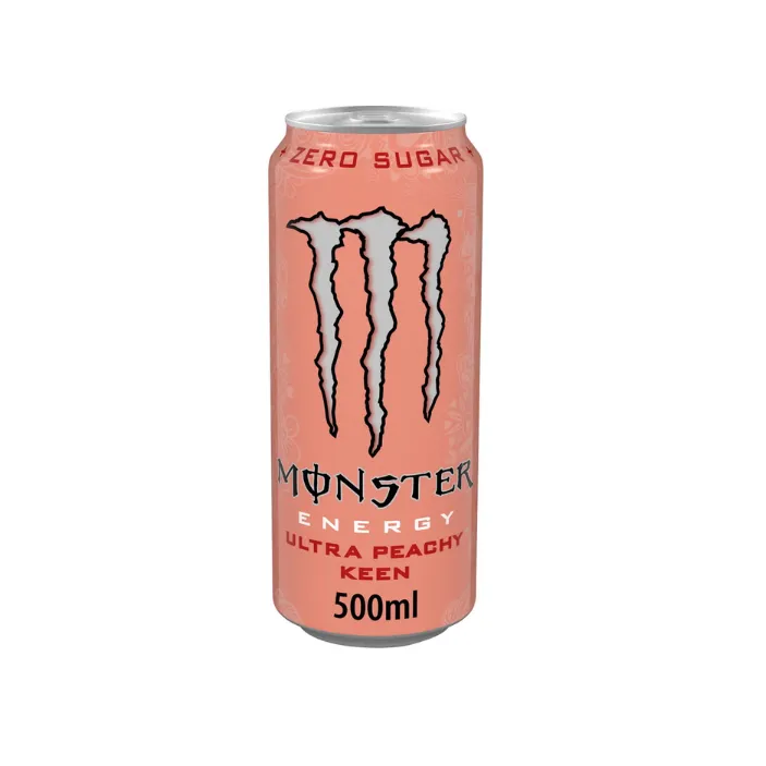 MONSTER PEACHY KEEN ZERO SUGAR 500ML