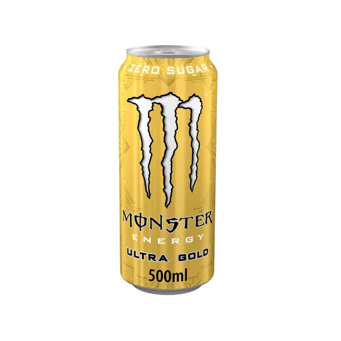 MONSTER ULTRA GOLD  ZERO SUGAR 500ML