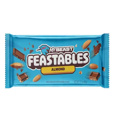 [1230000168472 / 1230000168465] MR BEAST ALMOND 60G