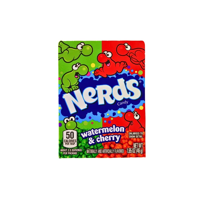 [079200392307 / 7933925] NERDS WATERMELON CHERRY 46G