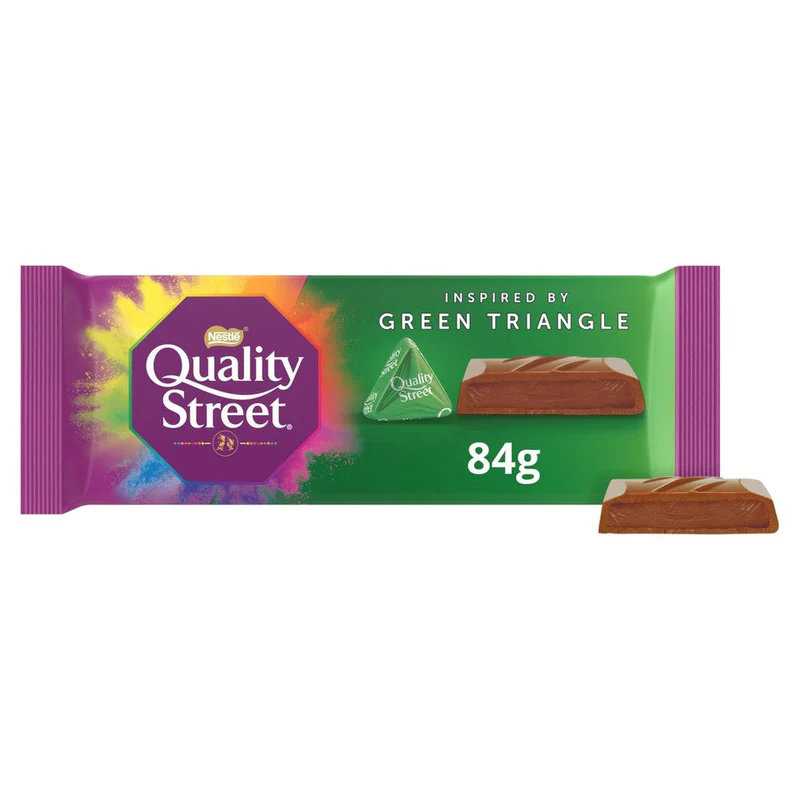 QUALITY STREET GREEN TRIANGLE 84G
