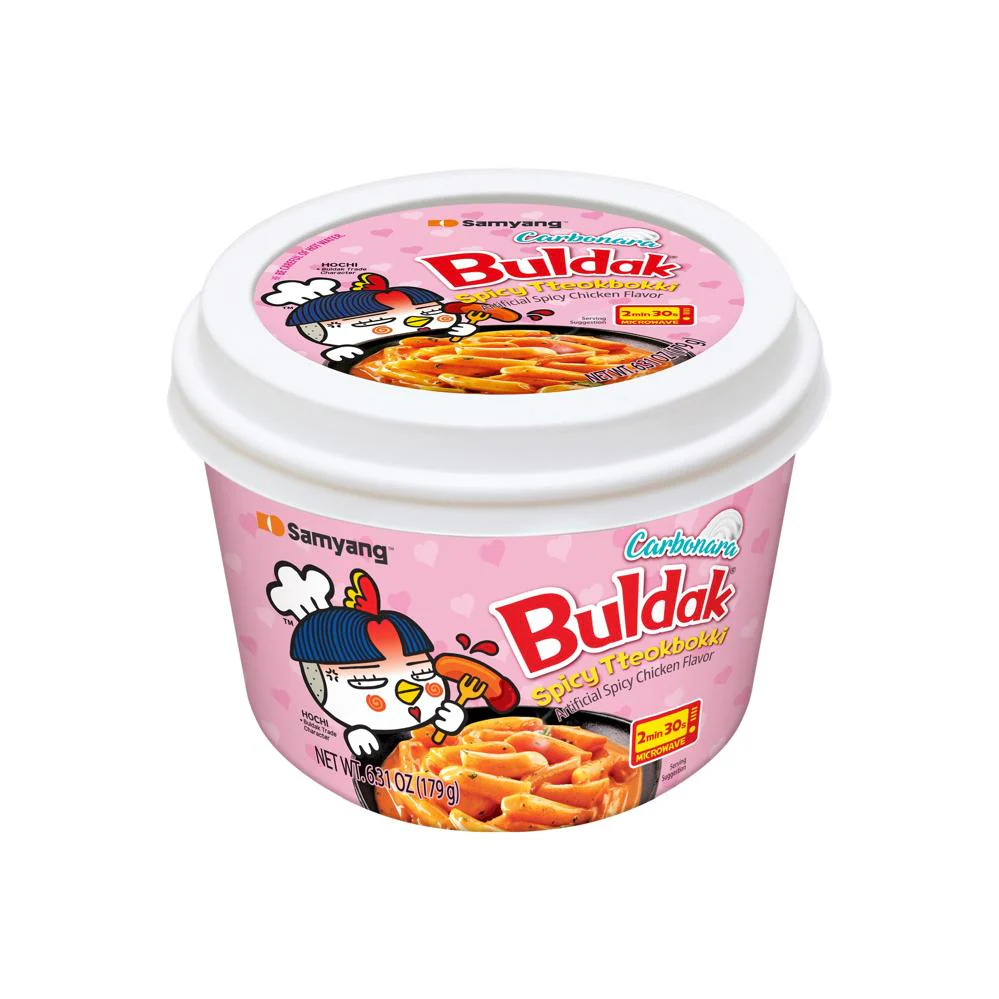 [8801073920293 / 8801073910287] BULDAK SAMYANG TOPOKKI CARBONARA 179G