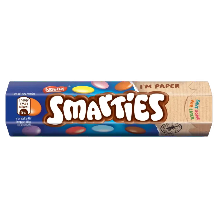 [7613039199398 / 40345123] SMARTIES TUBE 38G