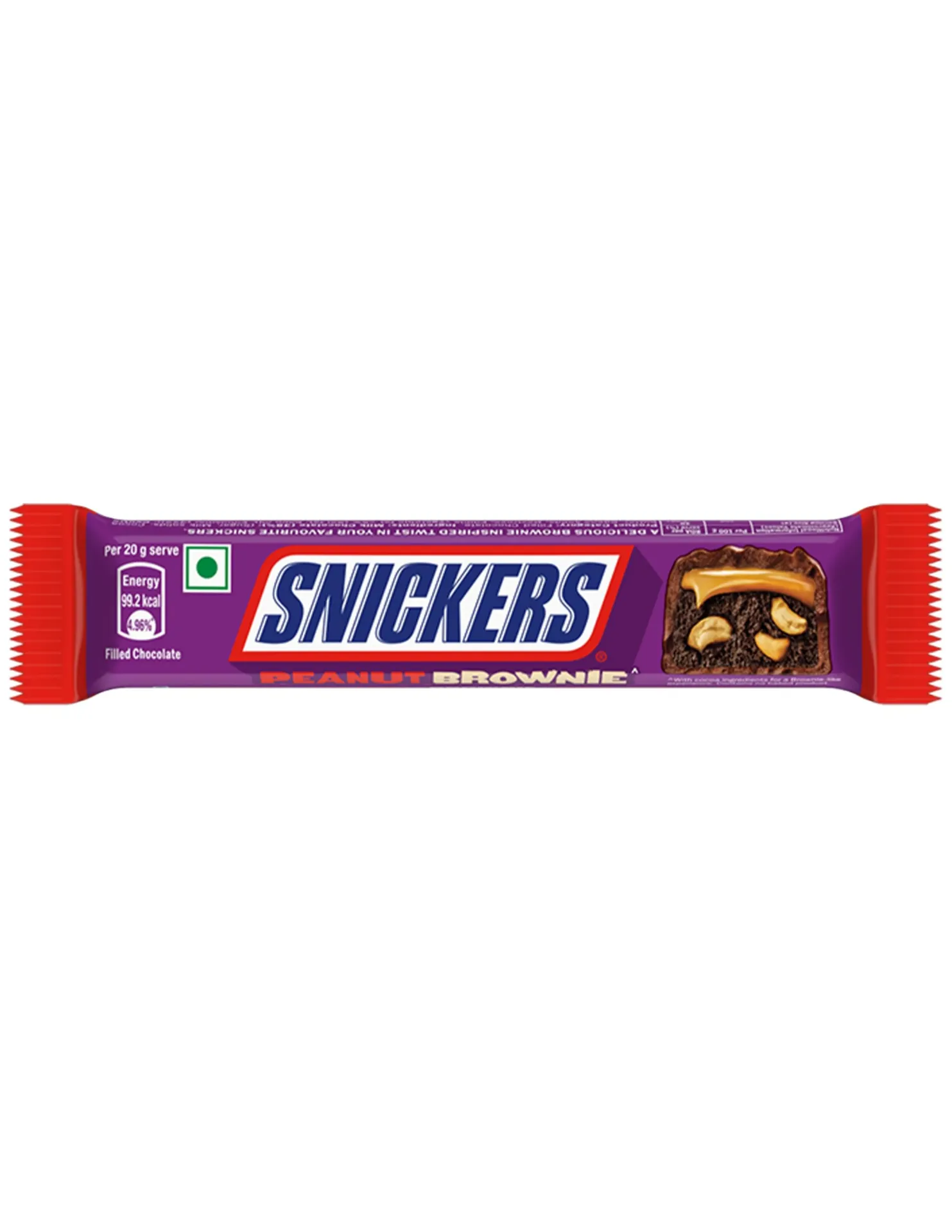 SNICKERS PEANUT BROWNIE 24G