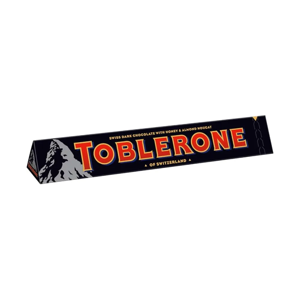 TOBLERONE DARK CHOCOLATE WHITH HONEY ALMOND 100G